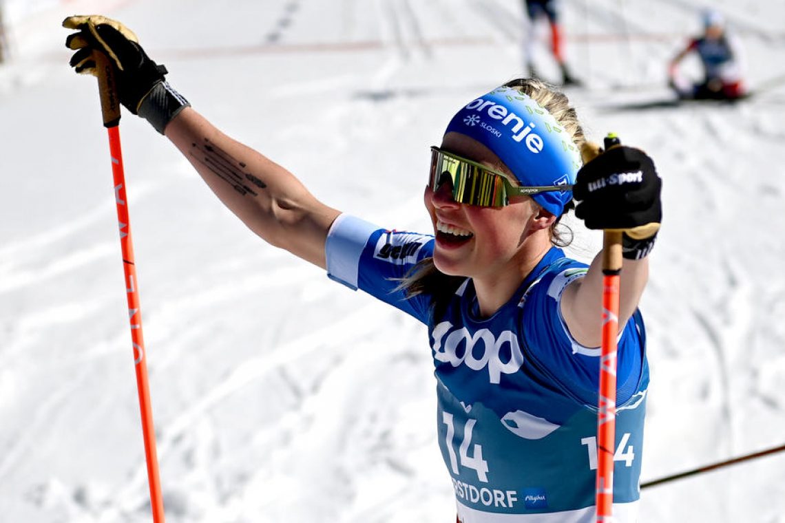 Se Anamarija Lampič seli iz smučarskega teka v biatlon?