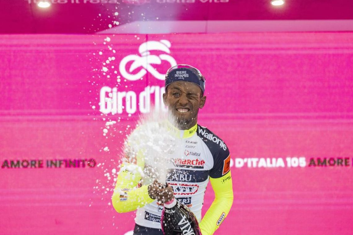 Eritrejcu Girmayu zgodovinska zmaga na Giru