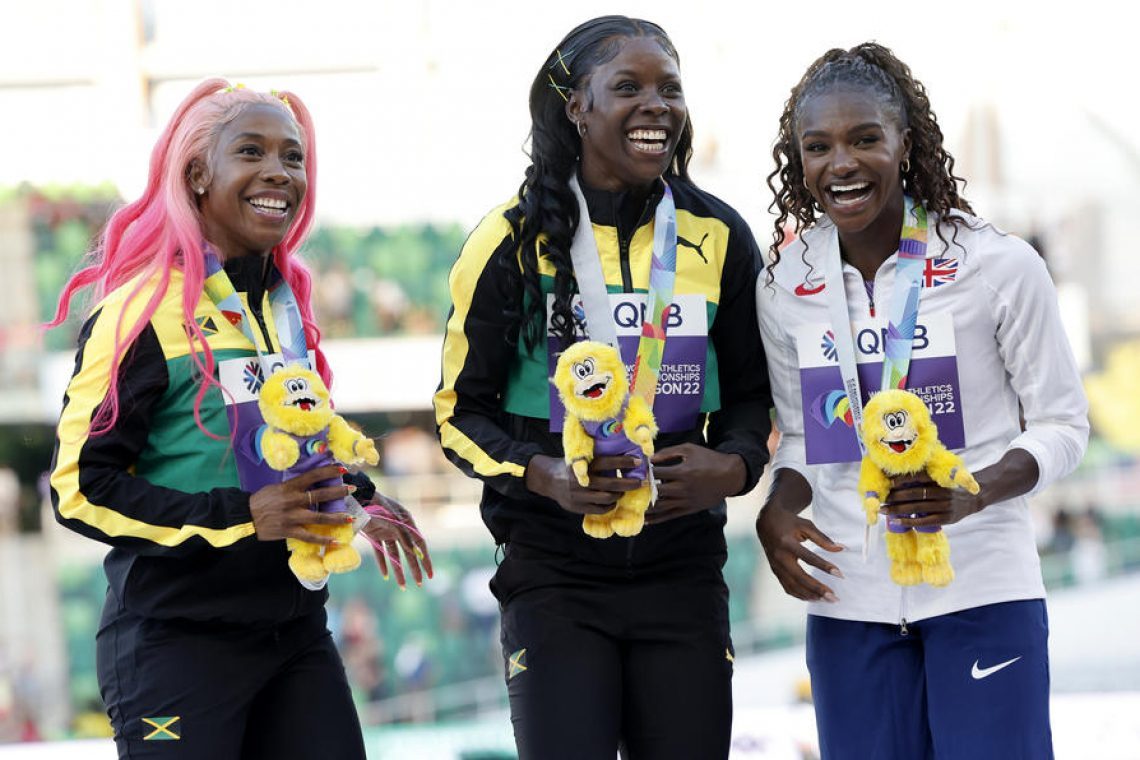 Jacksonova in Lyles osvojila zlati medalji na SP na 200 m