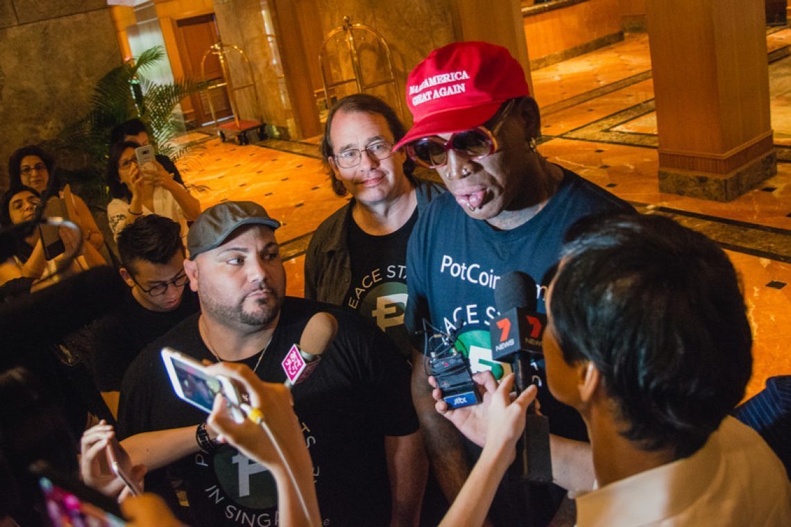 Dennis Rodman v Moskvo na pomoč obsojeni Brittney Griner