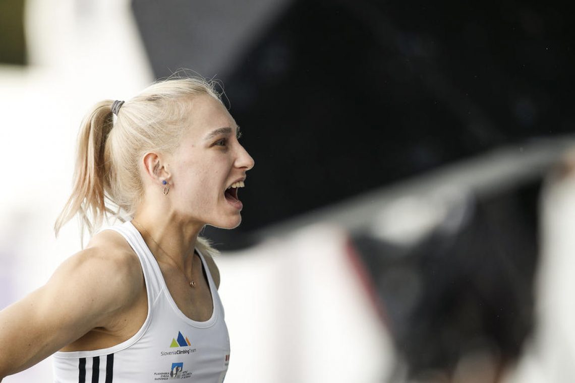 Janja Garnbret petič zmagovalka seštevka v težavnosti
