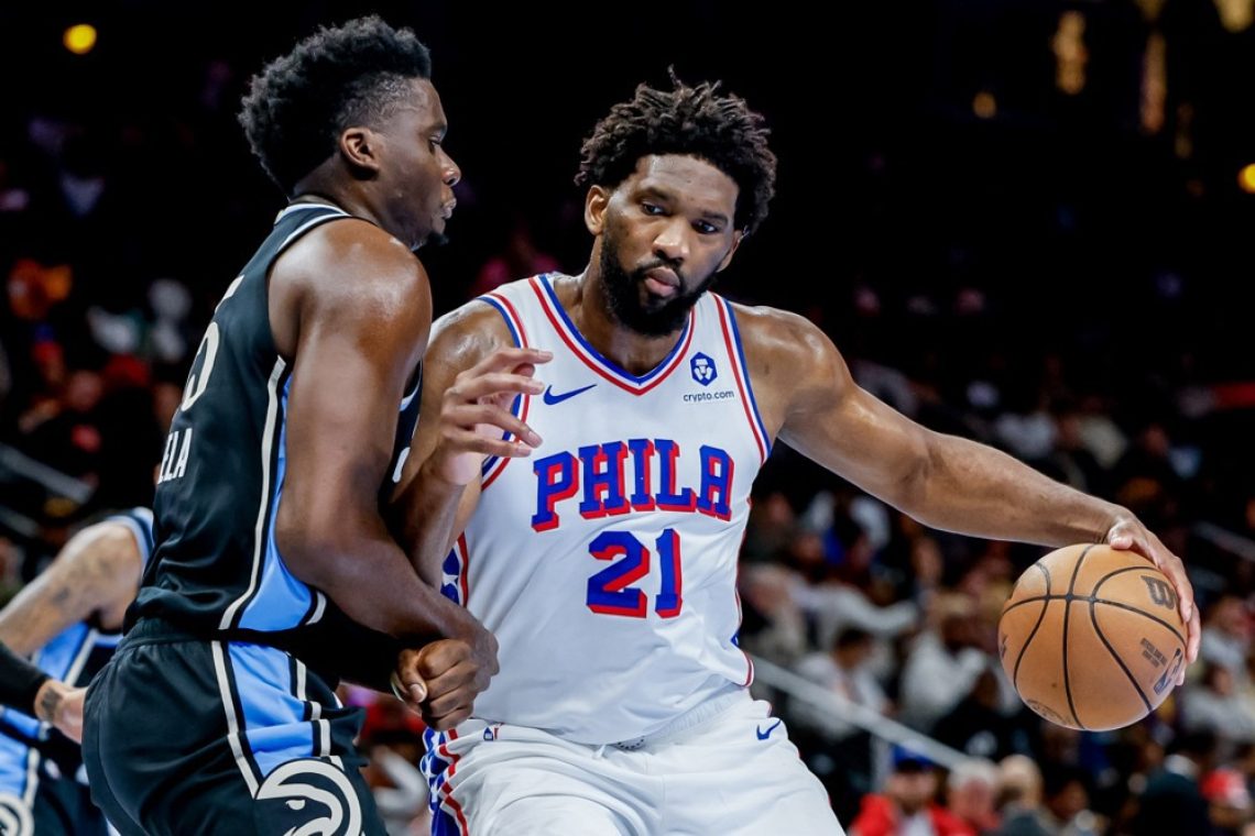 Joel Embiid zaradi poškodbe gležnja brez božične tekme