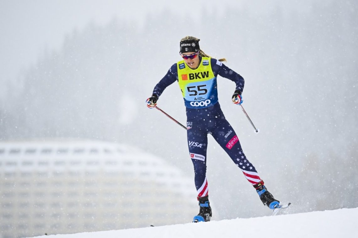 Turneja Jessici Diggins, Sophia Laukli najboljša na Alpe Cermis