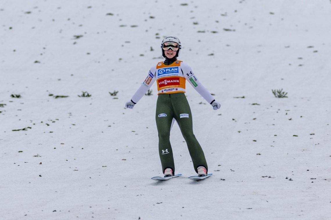 Nika Prevc za začetek norveške turneje v kvalifikacijah sedma