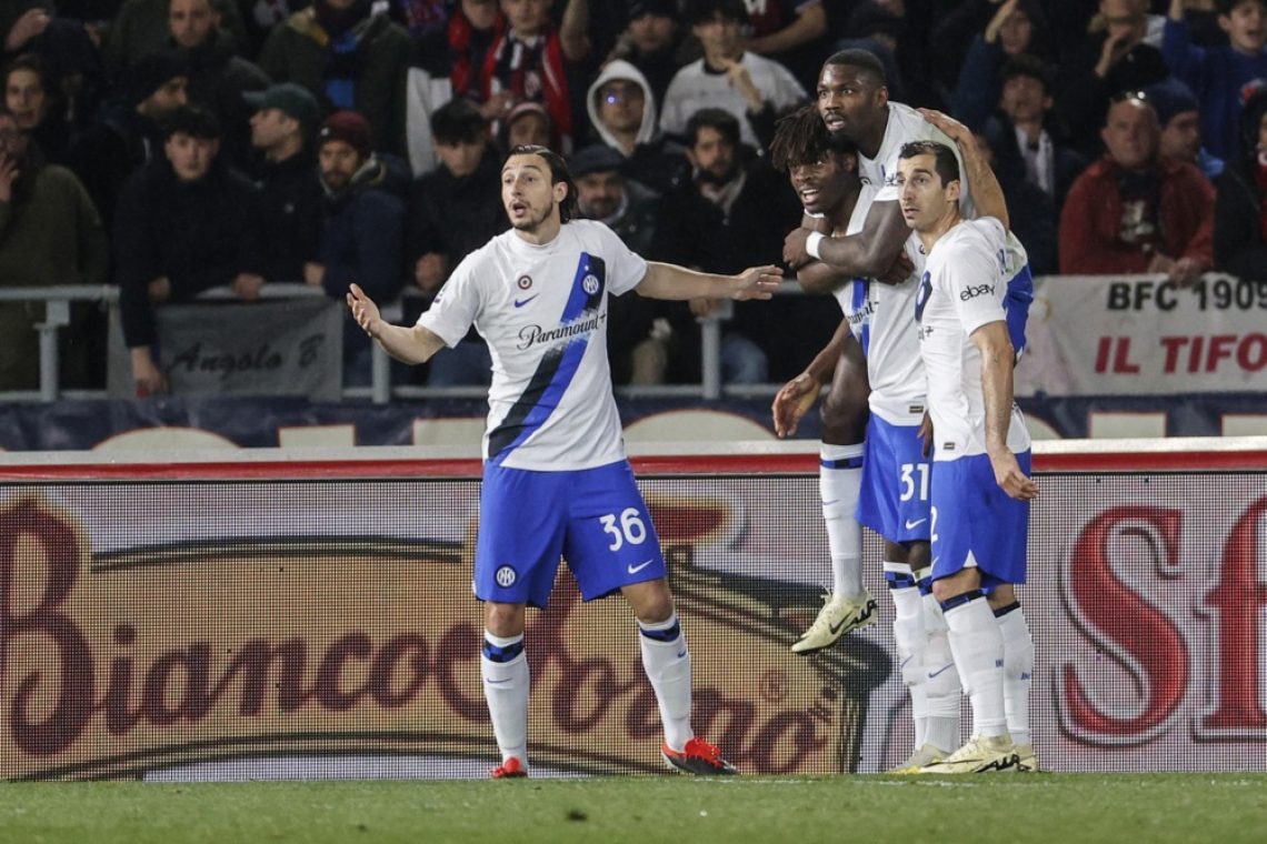Inter zmagal tudi v Bologni