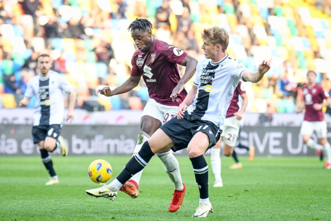 Udinese izgubil proti Torinu