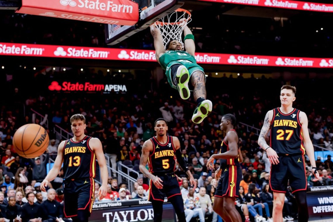 Vodilni Boston v ligi NBA spet izgubil proti Atlanti