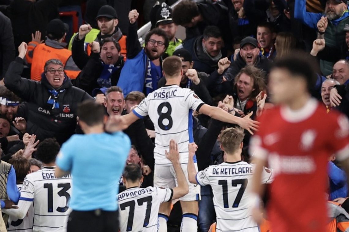 Atalanta šokirala Anfield