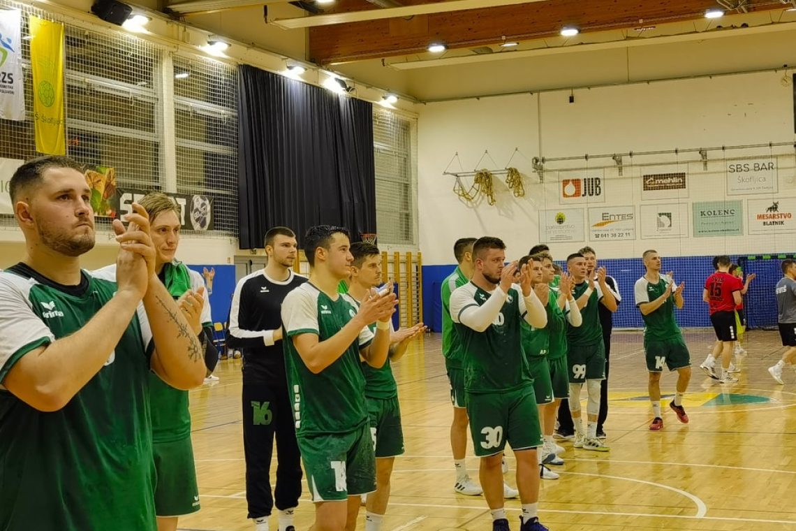 Rokometaši Sviša Ivančne Gorice so v gosteh premagali Škofljico z 31:24