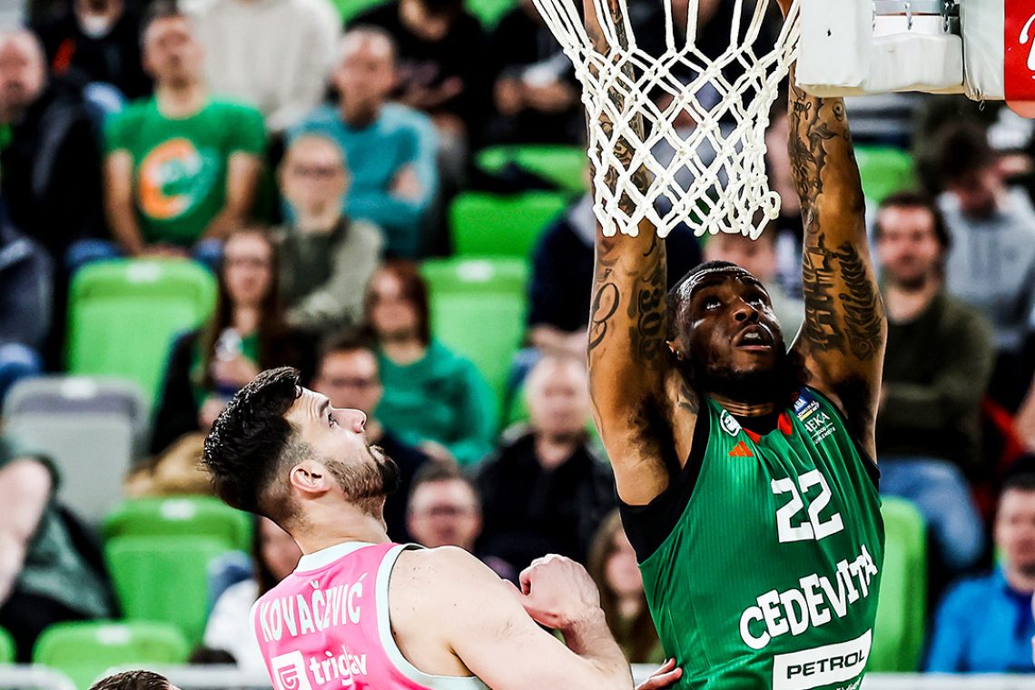 Cedevita Olimpija po novem porazu proti Megi končala ligo Aba