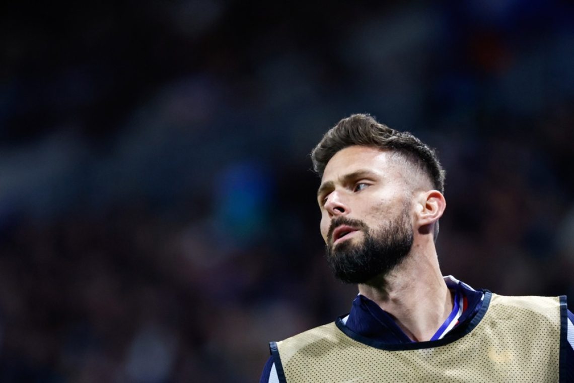 Olivier Giroud se seli v Los Angeles