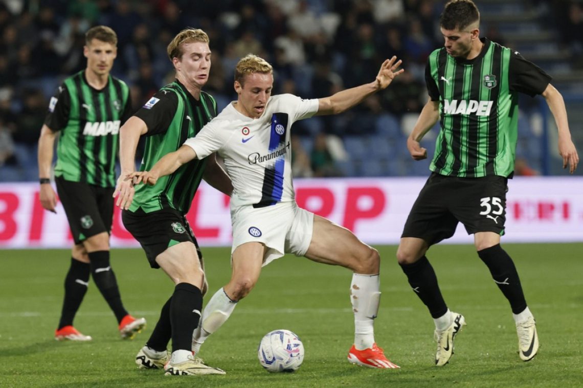 Inter drugič v sezoni poražen, Sassuolo zaostril boj za obstanek
