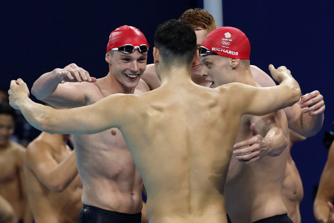 Velika Britanija osvojila prvo zlato medaljo v plavanju v Parizu