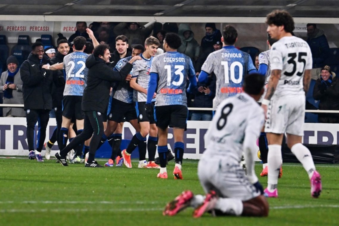 Atalanta ob koncu dvoboja do treh točk