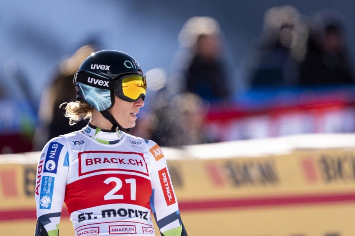 Ilka Štuhec pred smukaškim izzivom v St. Antonu
