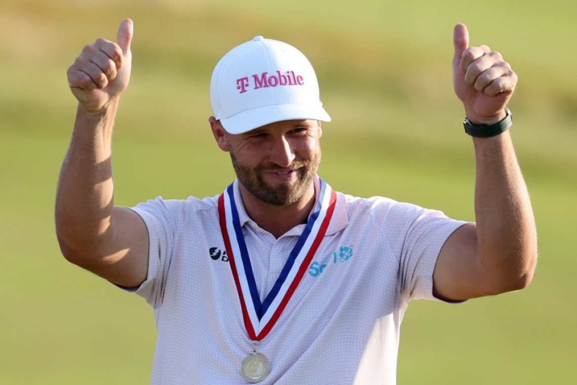 Wyndham Clark še drugič zmagovalec OP ZDA v golfu