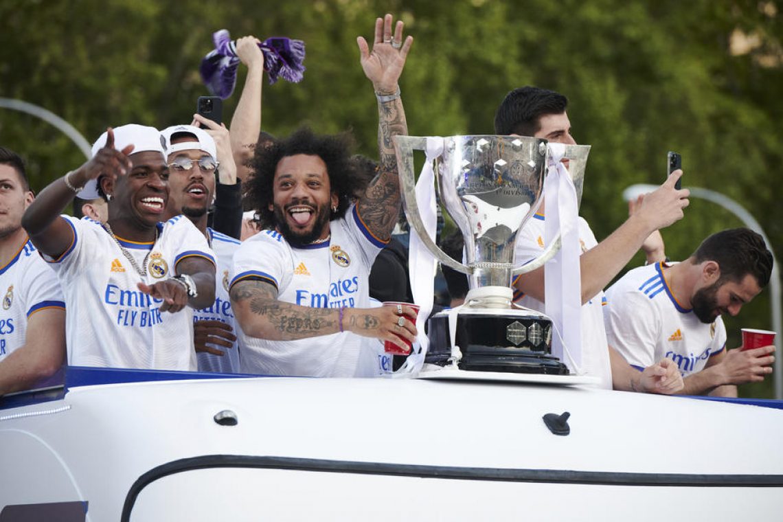 Real Madrid petintridesetič prvak Španije