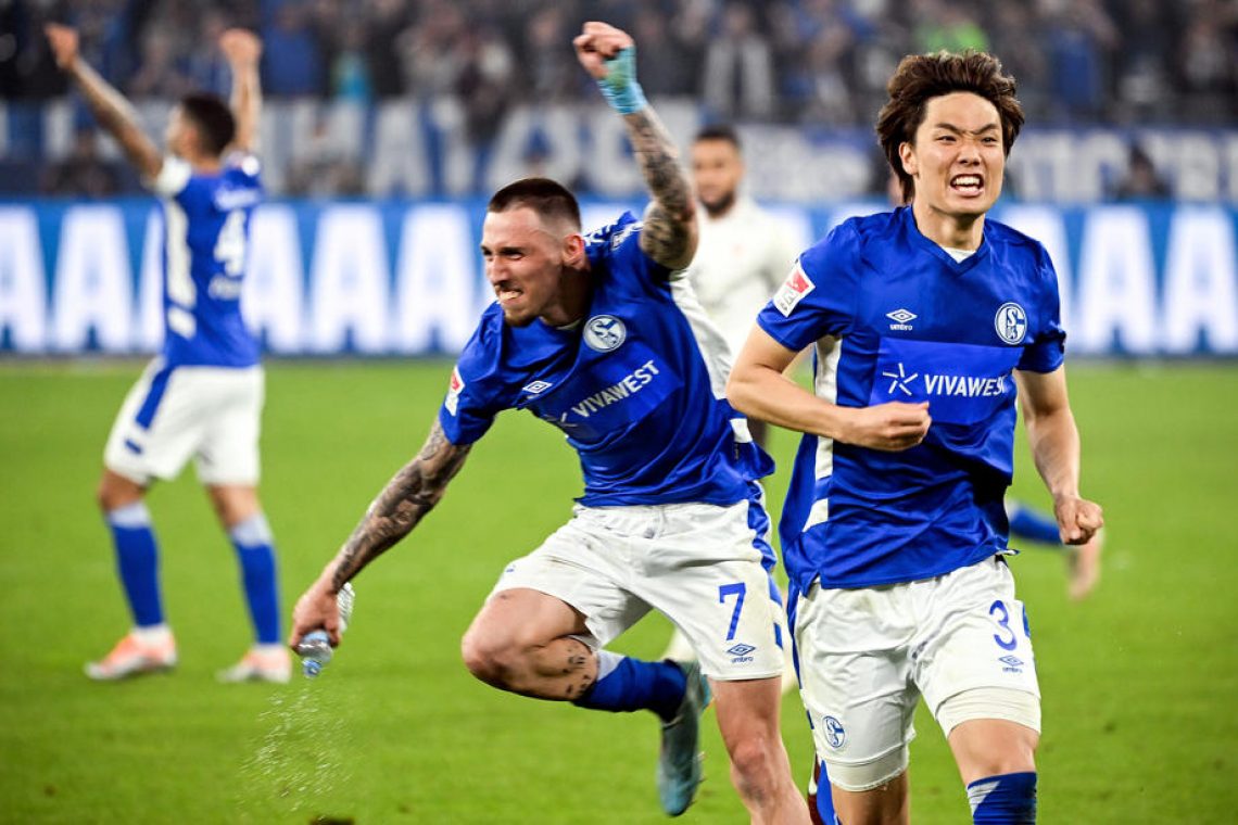 Schalke po zmagi nad St. Paulijem nazaj v bundesligo