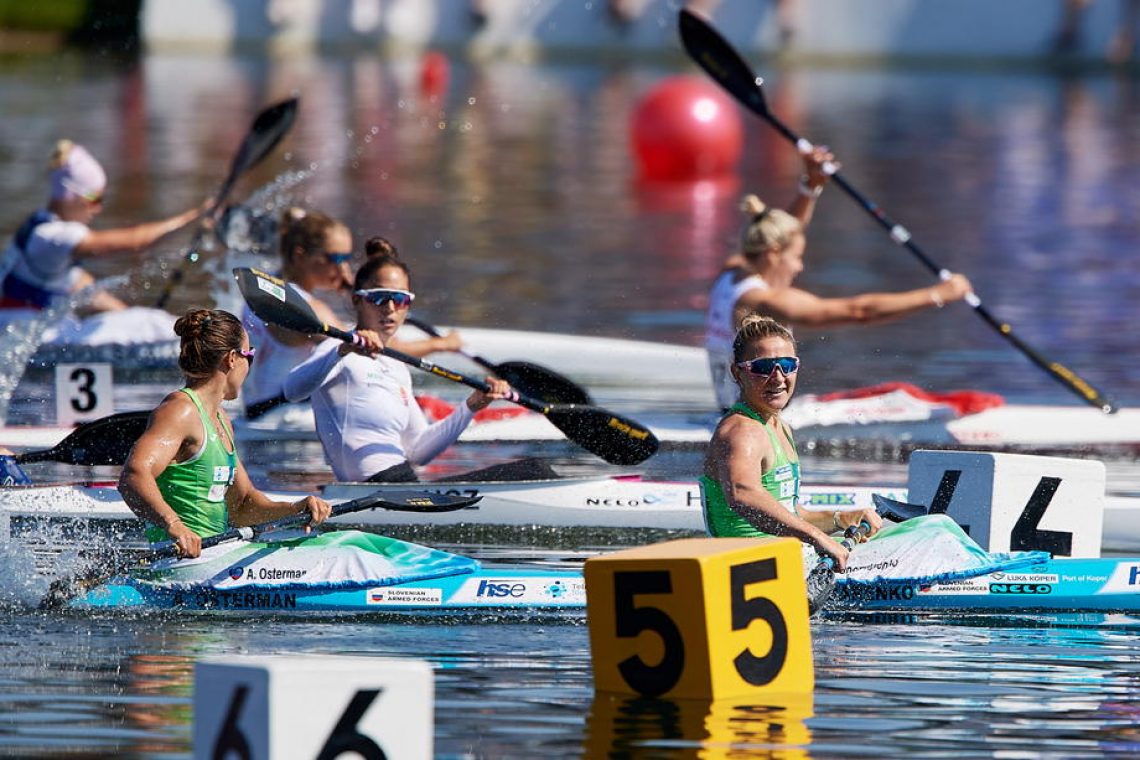 Anja Osterman druga v Račicah