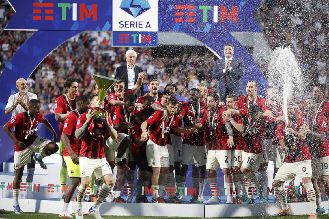 Milan po enajstih letih spet italijanski prvak