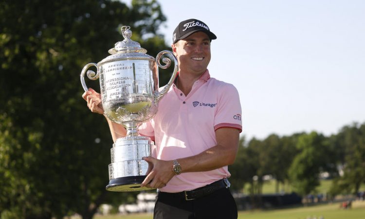 Justin Thomas zmagovalec prvenstva PGA
