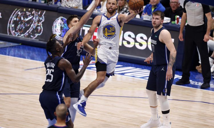 Tudi 40 točk Dončića premalo za zmago proti Golden Statu