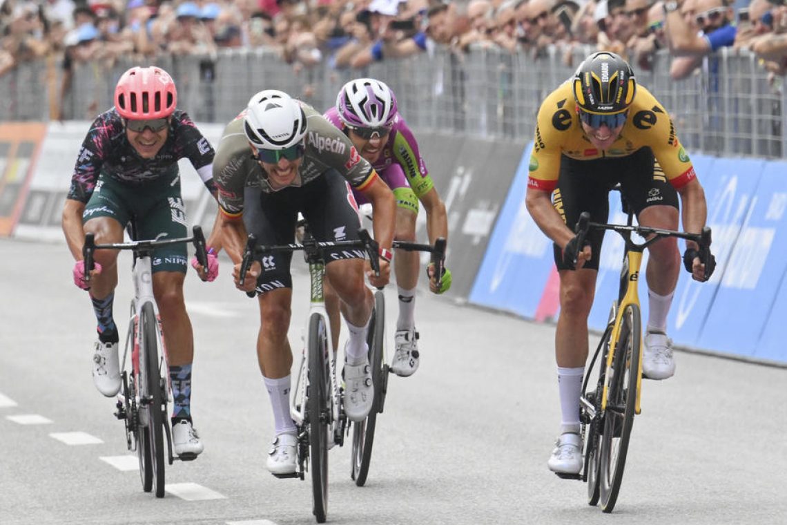Giro danes drugo leto zapovrstjo tudi po Sloveniji