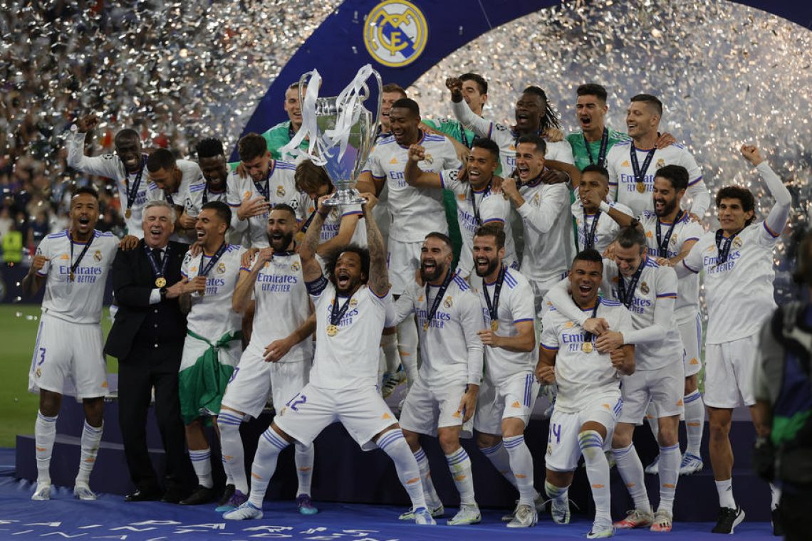 Nogometašem Reala Madrida 14. naslov v ligi prvakov