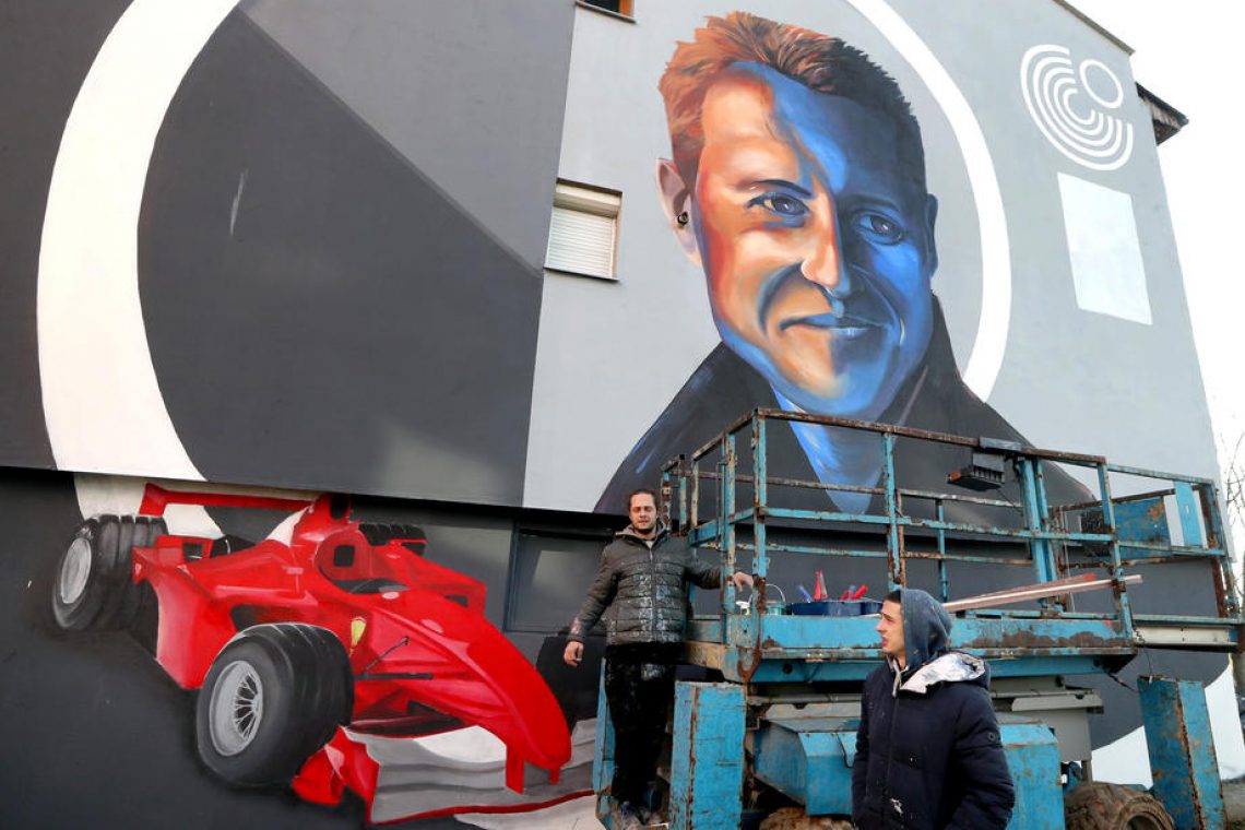 Michael Schumacher dobil svojo cesto v Sarajevu