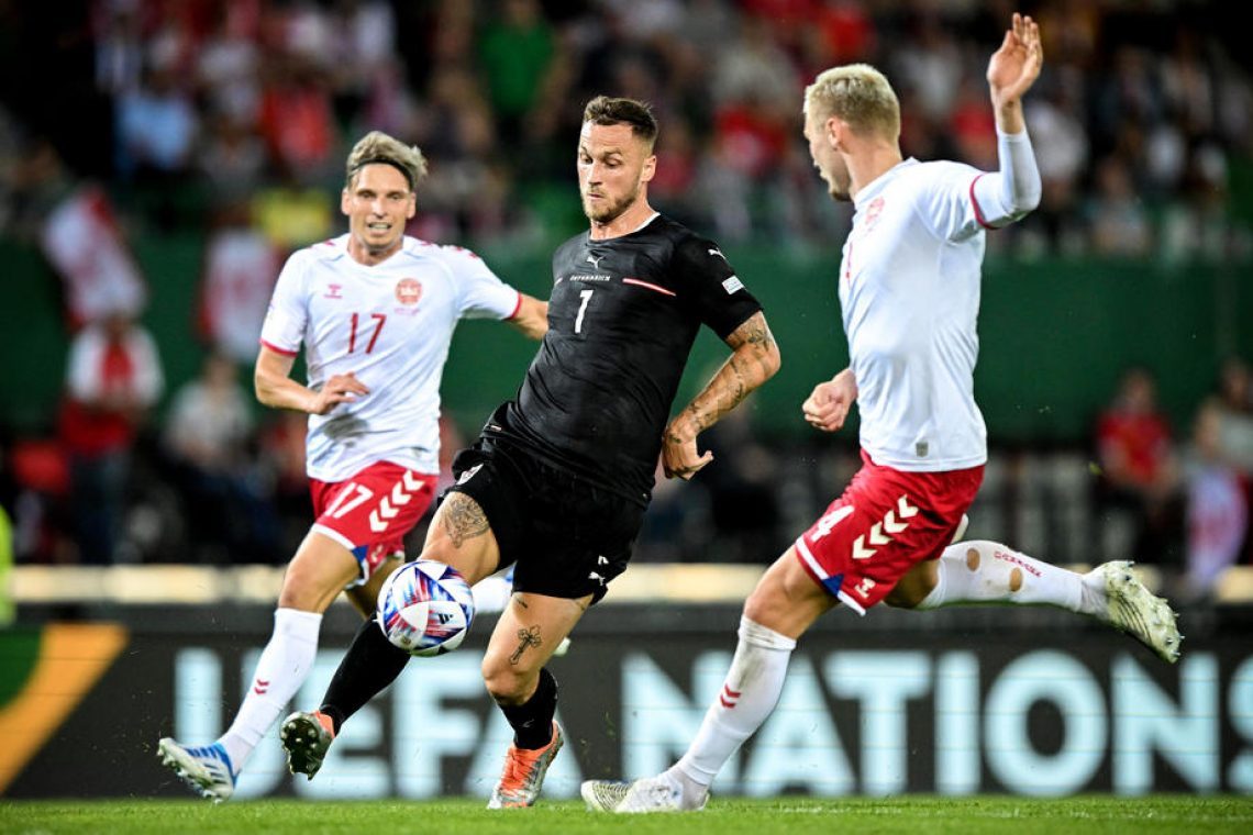 Danci Avstrijcem prizadejali poraz na domačem stadionu