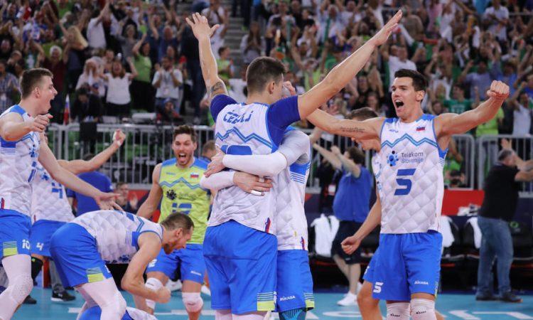 Slovenski odbojkarji prvi turnir lige narodov končali z drugo zmago