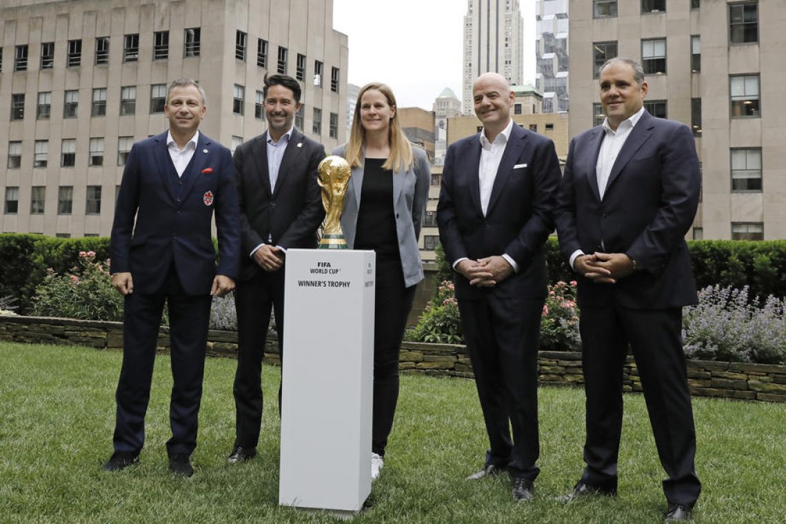 Znana mesta in stadioni za nogometno SP 2026