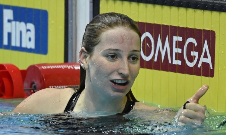O'Callaghanova kraljica na 100 m prosto, prvenstvo najstnikov