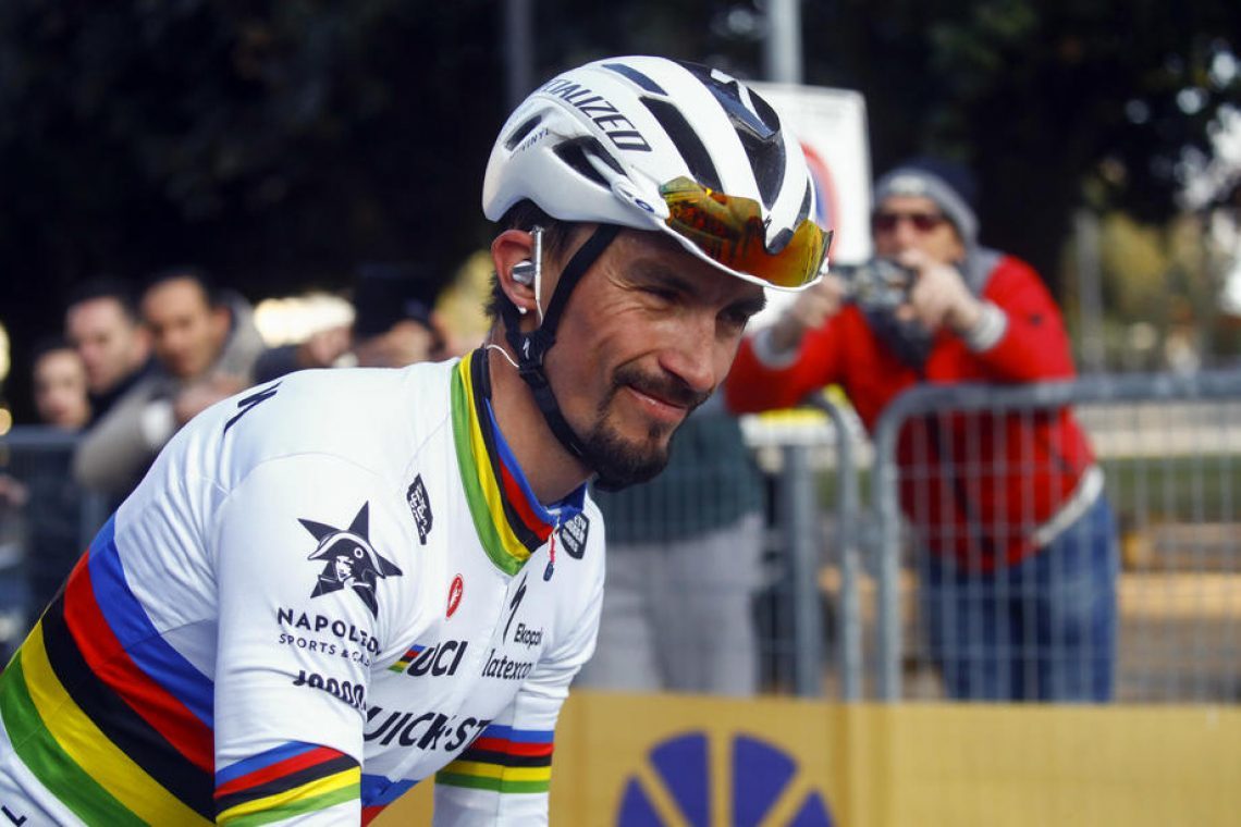 Alaphilippe zaradi koronske okužbe odstopil z dirke po Valoniji