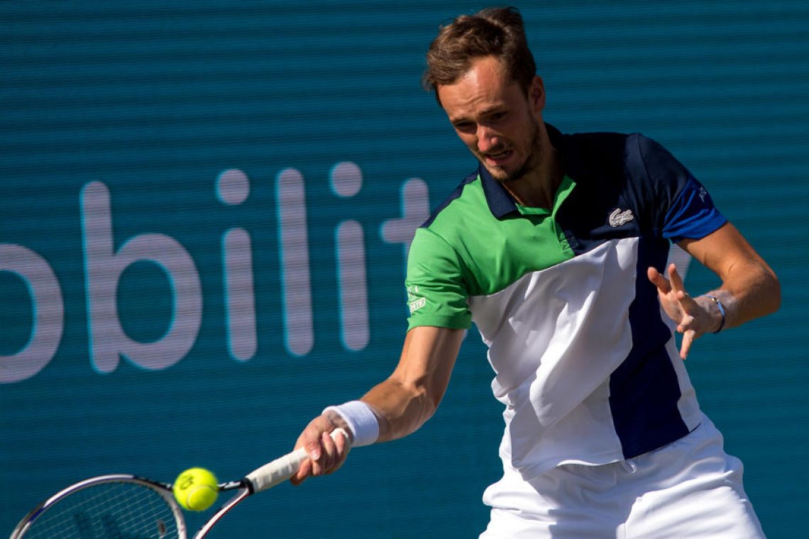 Rus Danil Medvedjev ostaja na čelu lestvice ATP