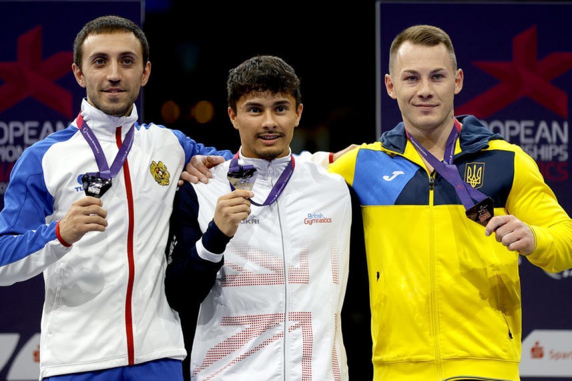 Britanci za konec EP v gimnastiki še do dveh zlatih kolajn