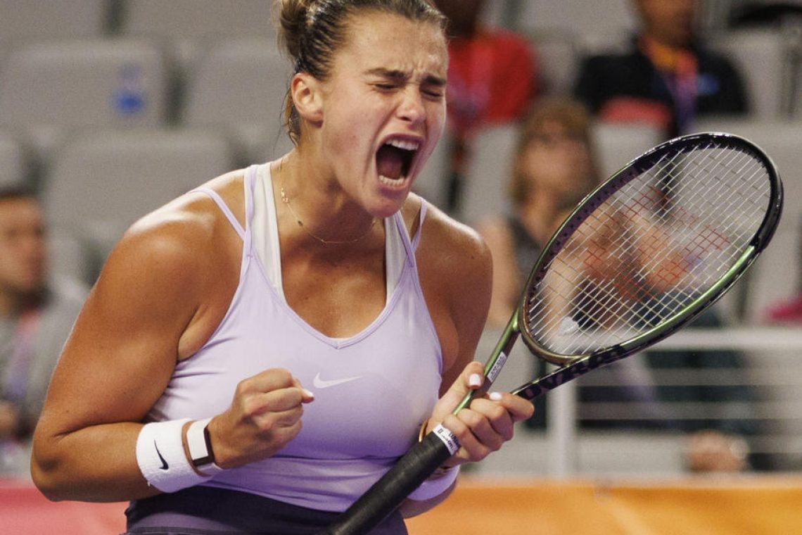 Sabalenka presenetila Jabeurjevo na finalu WTA