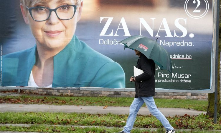 Pirc Musarjeva v polnem volilnem štabu pričakuje zmago