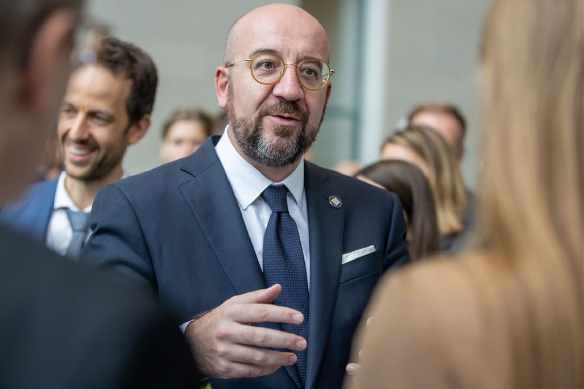 Michel v ponedeljek na delovnem obisku v Sloveniji