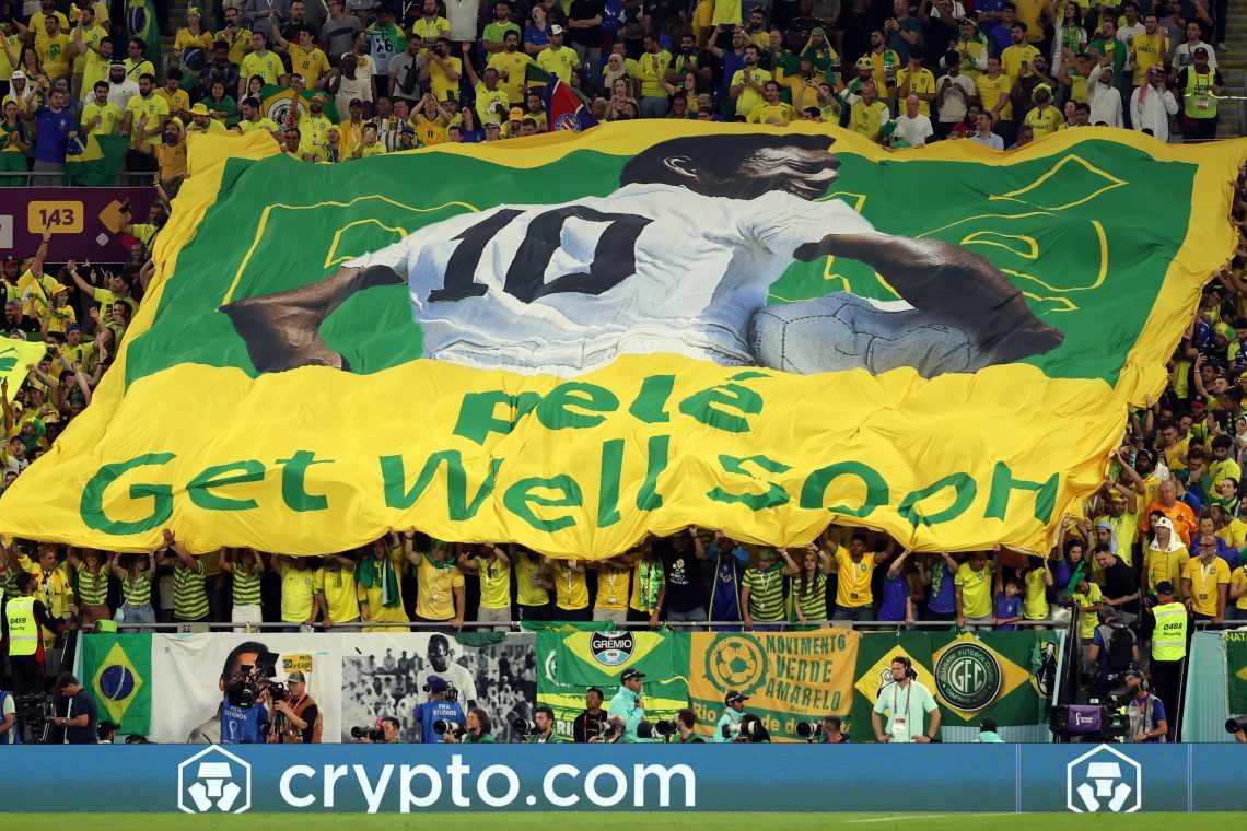 Na Copacabani rajanje Brazilcev s podporo Peleju