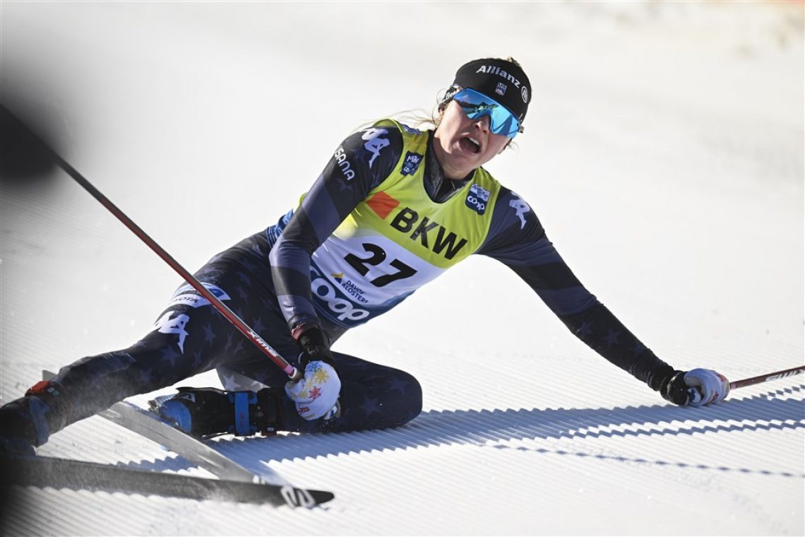 Jessie Diggins in Krüger zmagala v Davosu, Anja Mandeljc 21.