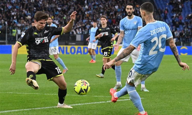 Empoli v izdihljajih do točke pri Laziu