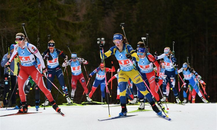 Norvežanke zmagovalke štafete v Ruhpoldingu, Slovenke 17.