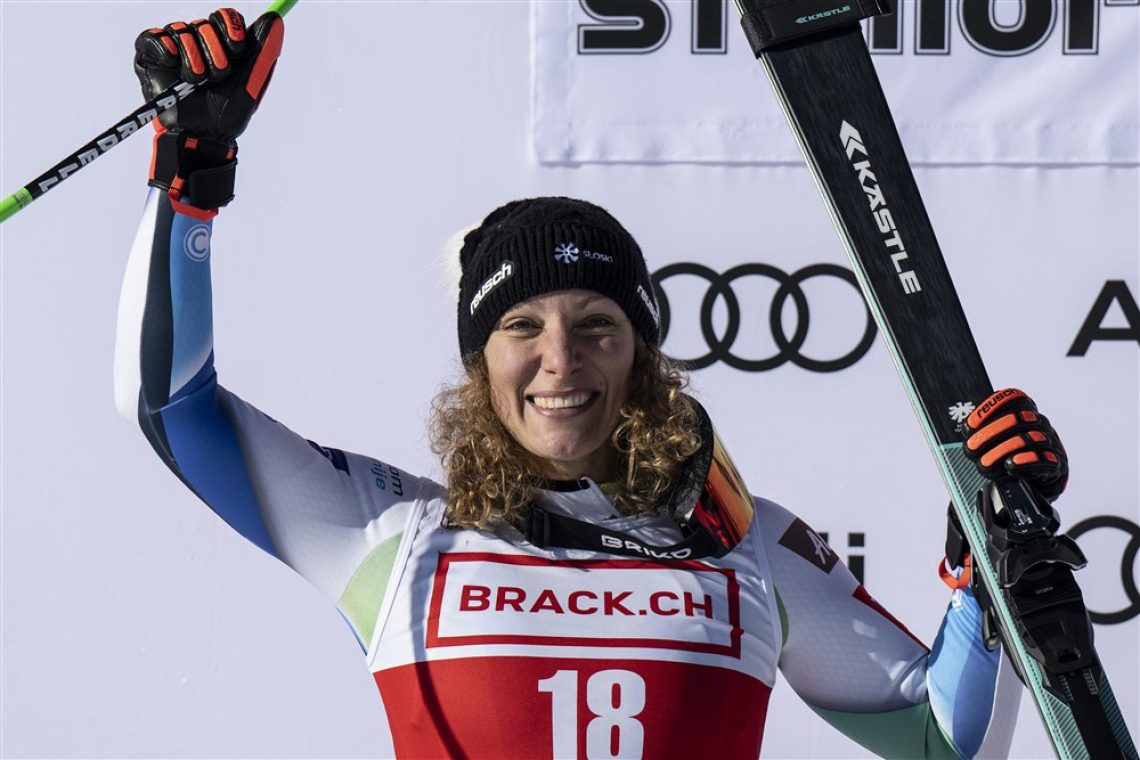 Ilka Štuhec do jubilejne desete zmage na smuku za svetovni pokal v Cortini d'Ampezzo