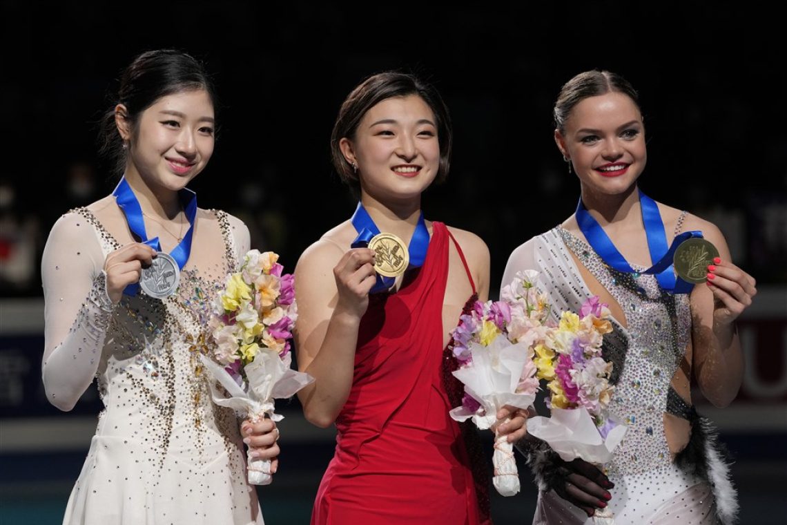 Kaori Sakamoto ubranila naslov na SP v umetnostnem drsanju