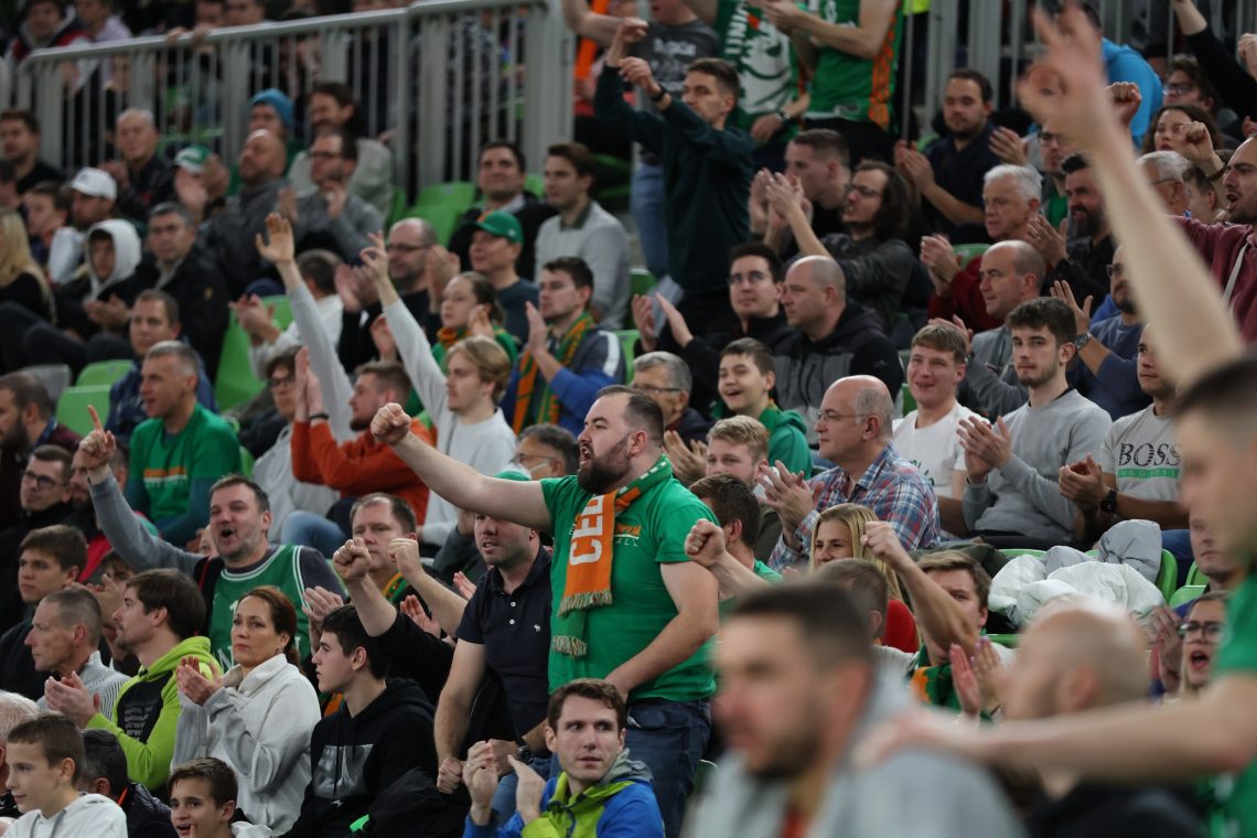 Cedevita Olimpija izenačila polfinalno serijo proti Partizanu 