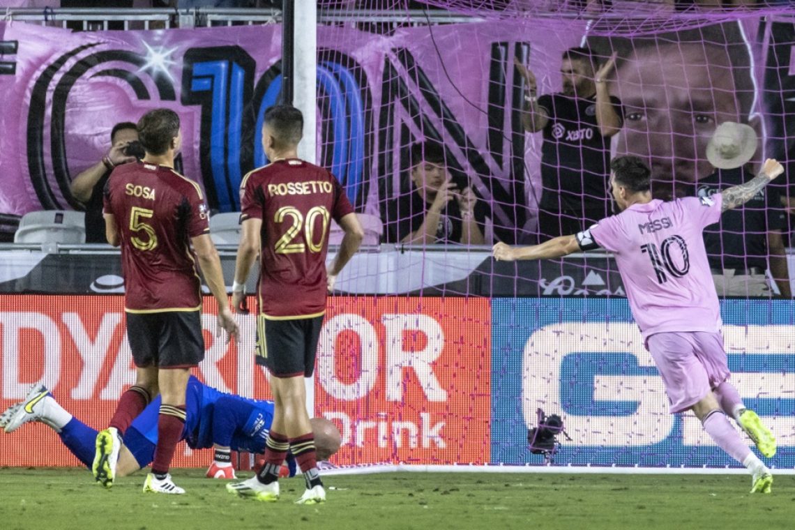 Messi z dvema goloma Inter popeljal v izločilne boje