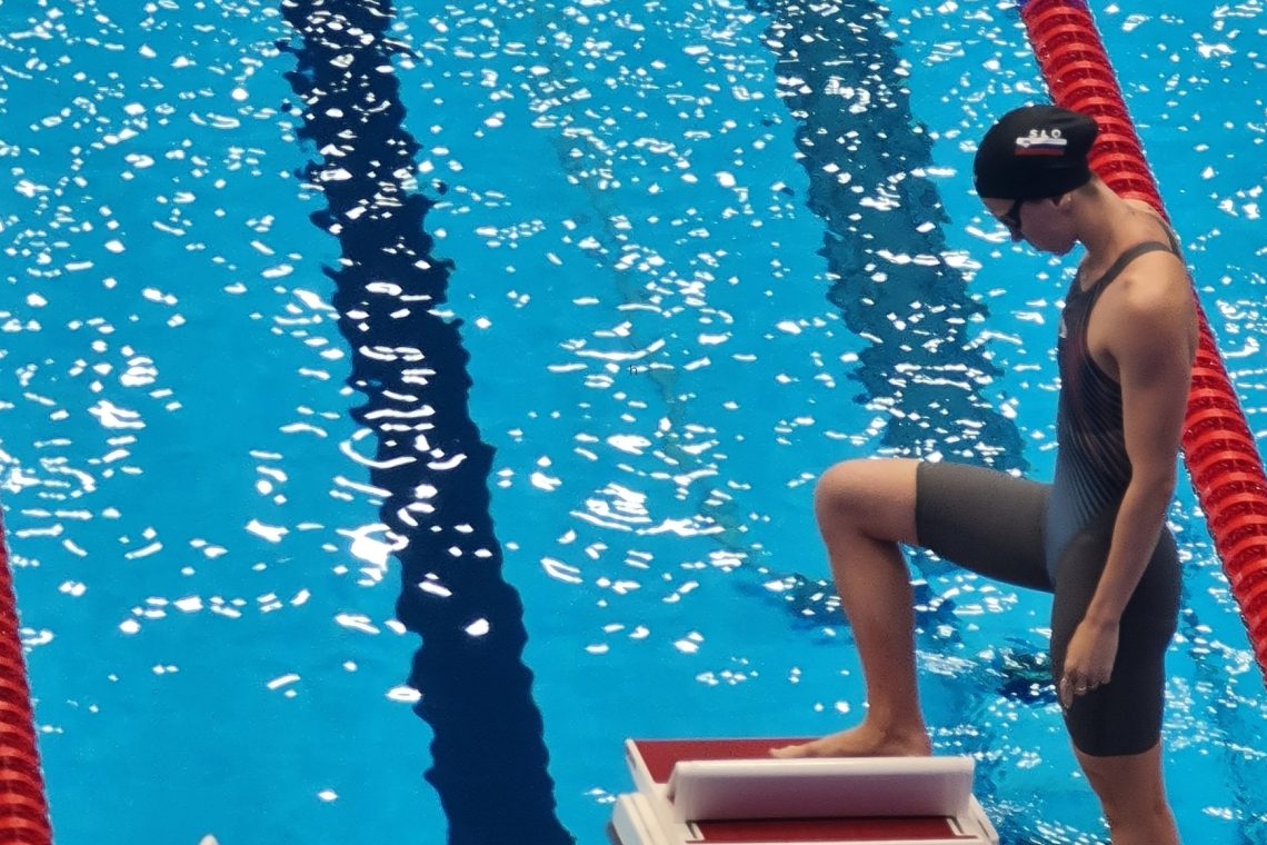Janji Šegel 22. mesto na 100 m prosto