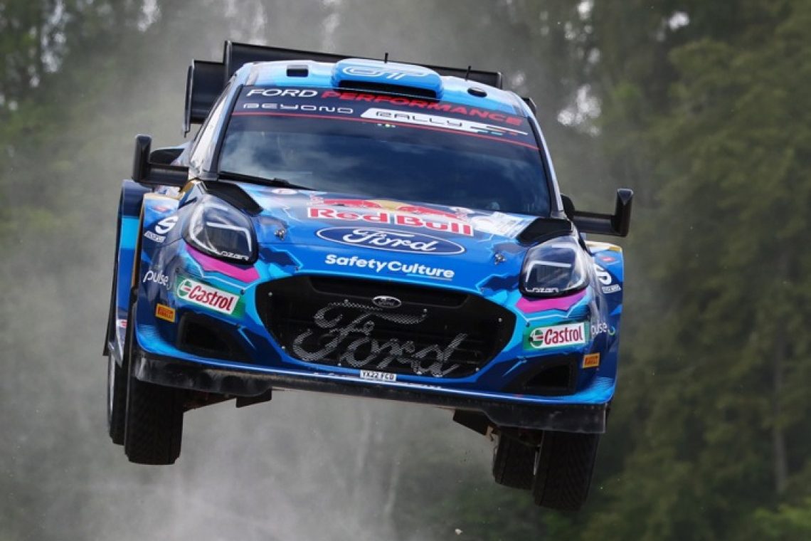 Tänak vodi po super specialki relija po Finski 