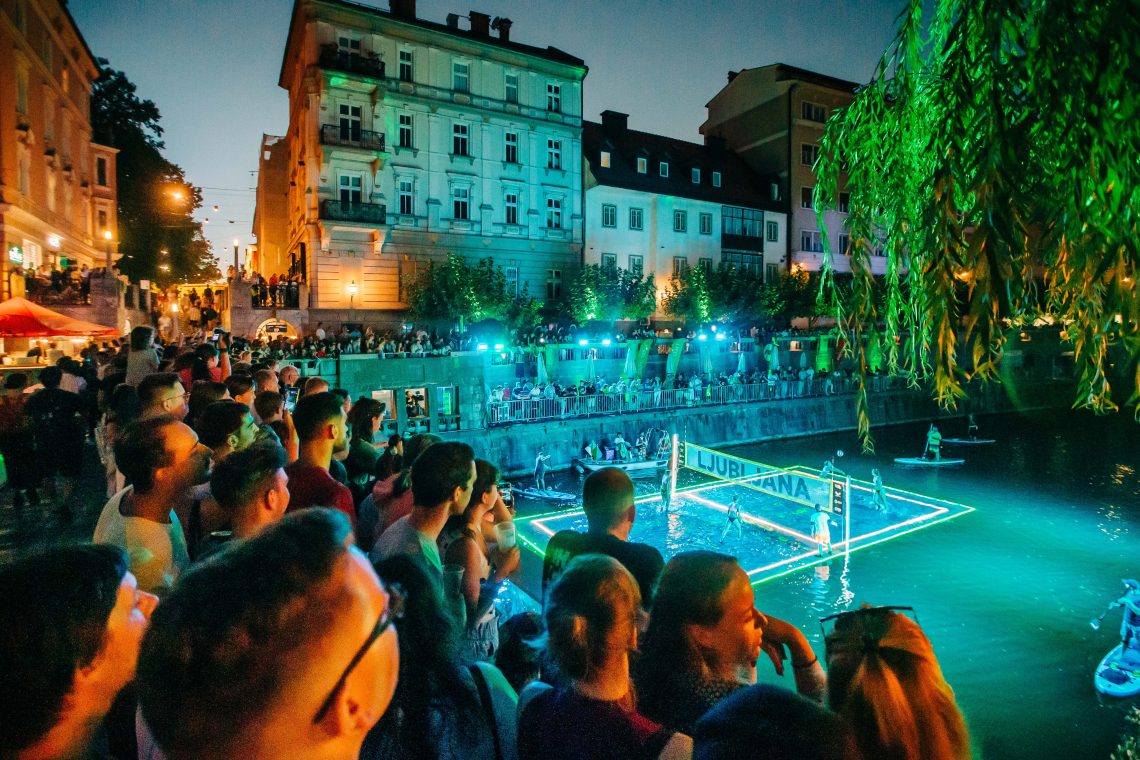 Odbojkarski spektakel na Ljubljanici že ta konec tedna
